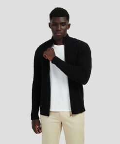 Мъжка Жилетка 10YE6855BLACK В Черен Цвят