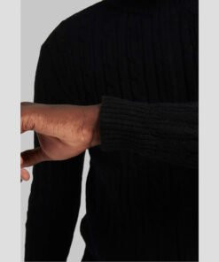 Мъжка Жилетка 10YE6855BLACK В Черен Цвят