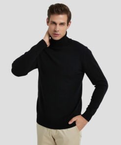 Мъжки Пуловер 14YE6741BLACK Черен Цвят