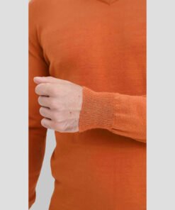 Мъжки Пуловер Yves Enzo 14YE6745O Оранжев Цвят