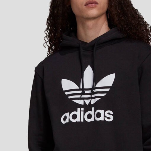 Мъжки Суитшърт Adidas Adicolor Classic Trefoil Hoodie H06667 Черен Цвят