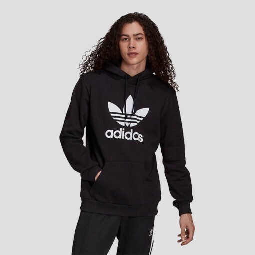 Мъжки Суитшърт Adidas Adicolor Classic Trefoil Hoodie H06667 Черен Цвят