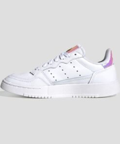 Младежки Кецове Adidas Supercourt J EG8489 Бял Цвят С Холограмни Детайли
