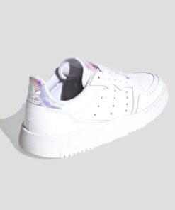 Младежки Кецове Adidas Supercourt J EG8489 Бял Цвят С Холограмни Детайли