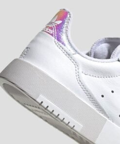 Младежки Кецове Adidas Supercourt J EG8489 Бял Цвят С Холограмни Детайли