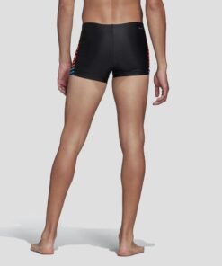 Мъжки Бански Adidas FIT LINEAGE BX FJ4731 Черен Цвят С Оранжево Лого