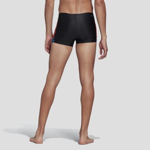 Мъжки Бански Adidas FIT LINEAGE BX FJ4731 Черен Цвят С Оранжево Лого