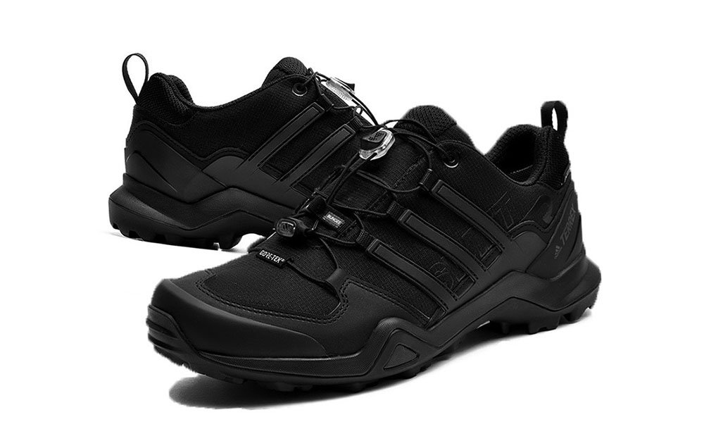 Мъжки Маратонки Adidas Terrex Swift R2 GTX CM7492 Черен Цвят Изработени От Синтетичен Материал Ripstop