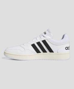 Мъжки Кецове Adidas Hoops 3.0 GY5434 Бял Цвят С Черно Лого