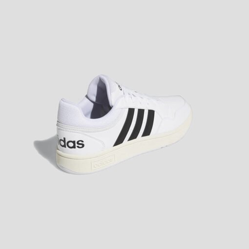 Мъжки Кецове Adidas Hoops 3.0 GY5434 Бял Цвят С Черно Лого