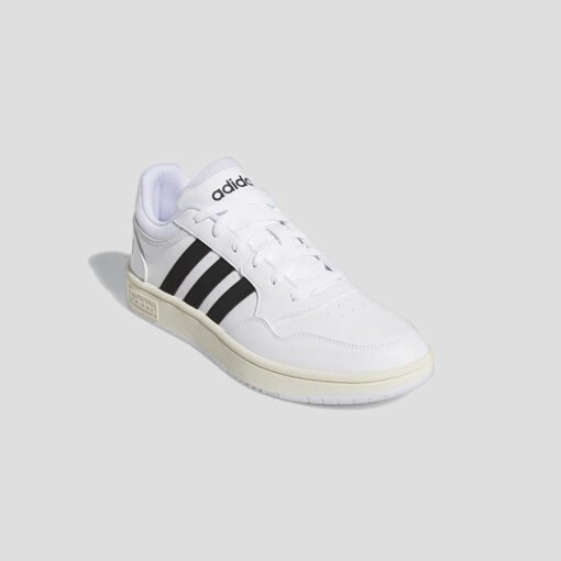 Мъжки Кецове Adidas Hoops 3.0 GY5434 Бял Цвят С Черно Лого