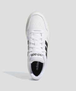 Мъжки Кецове Adidas Hoops 3.0 GY5434 Бял Цвят С Черно Лого
