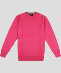 Мъжки Пуловер Yves Enzo 14YE6745F Цвят Фуксия