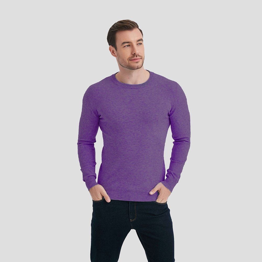 Mujki-Pulover-Yves-Enzo-14YE6746L-Lilav Мъжки Пуловер Yves Enzo 14YE6746L Лилав Цвят
