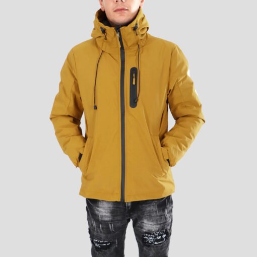 Мъжко Яке 6AX-TG-2916DM-1BROWN Цвят Горчица