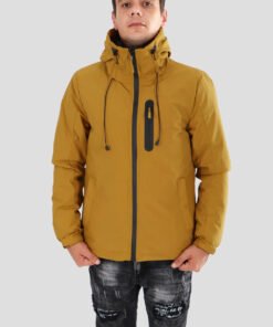 Мъжко Яке 6AX-TG-2916DM-1BROWN Цвят Горчица