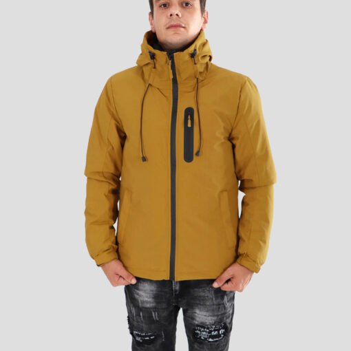 Мъжко Яке 6AX-TG-2916DM-1BROWN Цвят Горчица