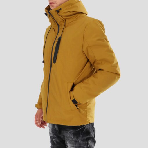 Мъжко Яке 6AX-TG-2916DM-1BROWN Цвят Горчица
