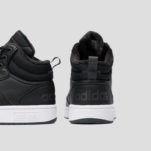 Мъжки Кецове Adidas Hoops 3.0 Mid Wtr GZ6679 Черен Цвят