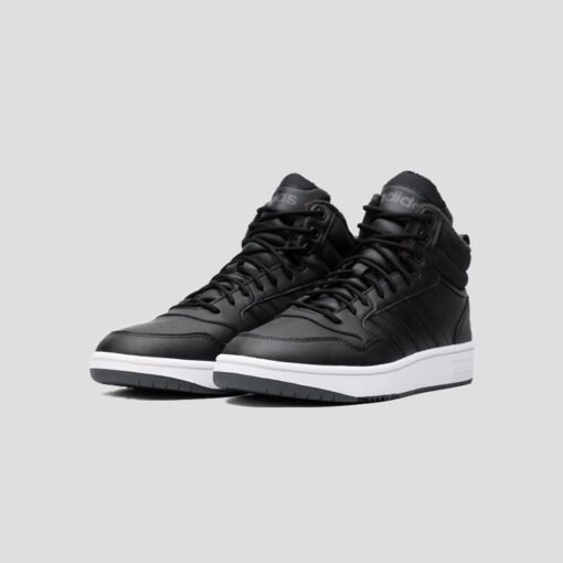 Мъжки Кецове Adidas Hoops 3.0 Mid Wtr GZ6679 Черен Цвят