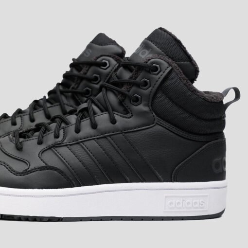 Мъжки Кецове Adidas Hoops 3.0 Mid Wtr GZ6679 Черен Цвят