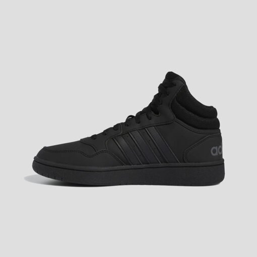 Мъжки Кецове Adidas Hoops 3.0 Mid GV6683 В Наситено Черен Цвят
