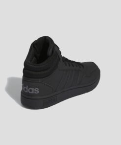 Мъжки Кецове Adidas Hoops 3.0 Mid GV6683 В Наситено Черен Цвят