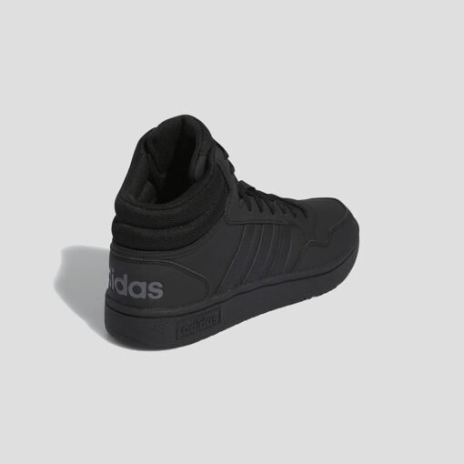 Мъжки Кецове Adidas Hoops 3.0 Mid GV6683 В Наситено Черен Цвят