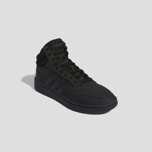 Мъжки Кецове Adidas Hoops 3.0 Mid GV6683 В Наситено Черен Цвят