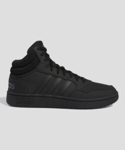 Мъжки Кецове Adidas Hoops 3.0 Mid GV6683 В Наситено Черен Цвят
