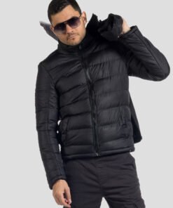 Мъжко Яке 6AX-TG-2916DM-1BLACK Черен Цвят