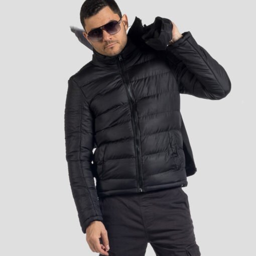 Мъжко Яке 6AX-TG-2916DM-1BLACK Черен Цвят