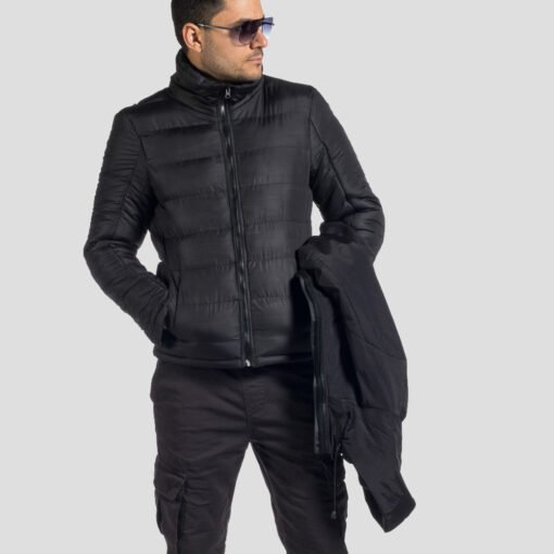 Мъжко Яке 6AX-TG-2916DM-1BLACK Черен Цвят