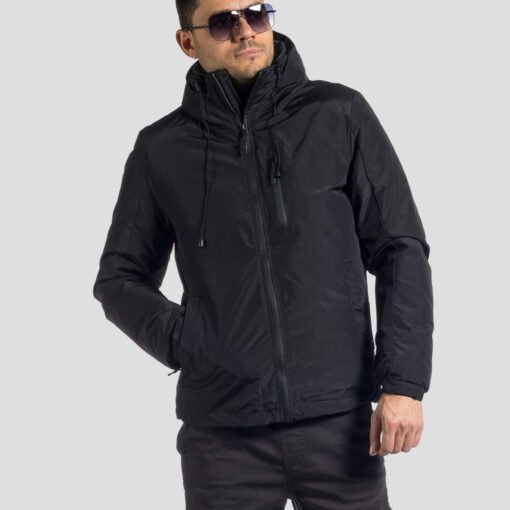 Мъжко Яке 6AX-TG-2916DM-1BLACK Черен Цвят