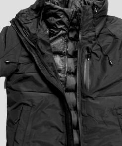 Мъжко Яке 6AX-TG-2916DM-1BLACK Черен Цвят