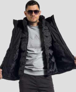 Мъжко Яке 6AX-TG-2916DM-1BLACK Черен Цвят