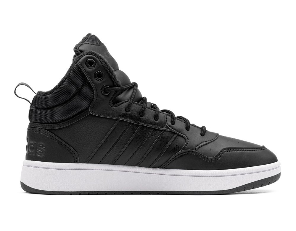Мъжки Кецове Adidas Hoops 3.0 Mid Wtr GZ6679 Черен Цвят