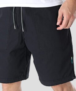 Мъжки Къси Панталони 16KZR-KD67096BLACK Черен Цвят