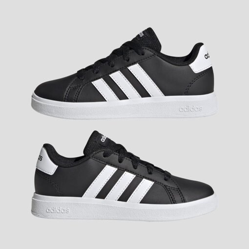 Кецове Adidas Grand Court 2.0 K GW6503 Черен Цвят