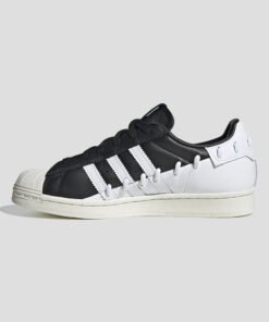 Младежки Кецове Adidas Superstar W GX3419 В Черен И Бял Цвят