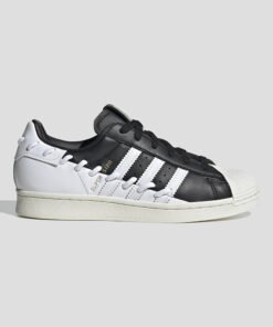 Младежки Кецове Adidas Superstar W GX3419 В Черен И Бял Цвят