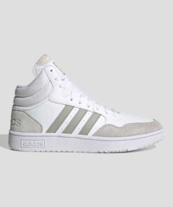 Мъжки Кецове Adidas Hoops 3.0 Mid HP7940 Бял Цвят