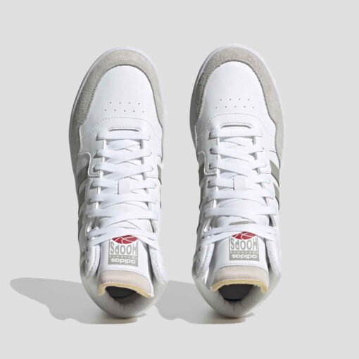 Мъжки Кецове Adidas Hoops 3.0 Mid HP7940 Бял Цвят
