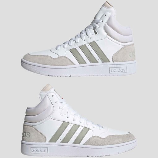 Мъжки Кецове Adidas Hoops 3.0 Mid HP7940 Бял Цвят