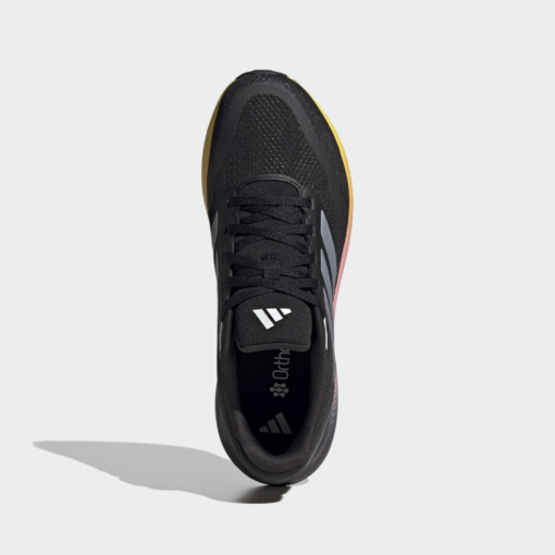 Маратонки Adidas Run Falcon 5 Черен Цвят С Цветна Подметка