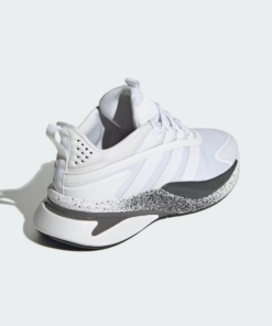 Маратонки Adidas Alpharesponse Бял Цвят С Контрастна Подметка В Черно И Тъмносиво
