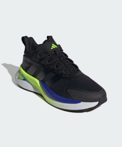 Маратонки Adidas Alpharesponse В Черен Цвят С Контрастна Подметка В Бяло С Жълти И Сини Акценти