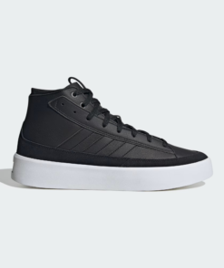 Мъжки Кецове Adidas Znsored Hi Prem Leather IG0437 В Черен Цвят С Бяла Подметка