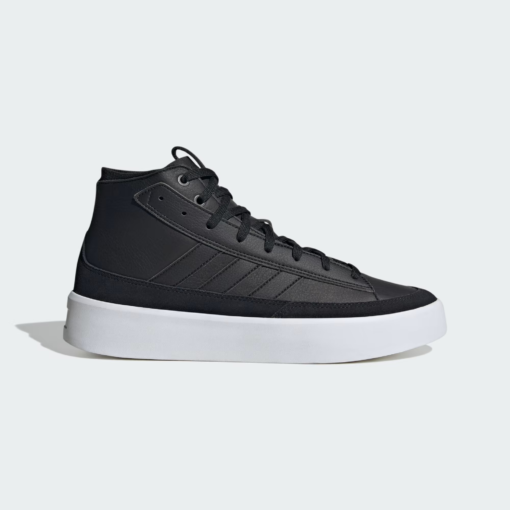 Мъжки Кецове Adidas Znsored Hi Prem Leather IG0437 В Черен Цвят С Бяла Подметка