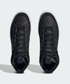 Мъжки Кецове Adidas Znsored Hi Prem Leather IG0437 В Черен Цвят С Бяла Подметка